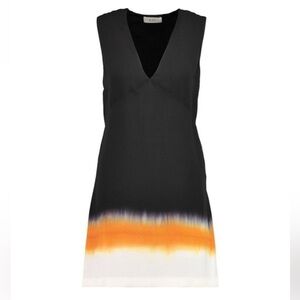 A.L.C. Silk V Neck Shift Dress